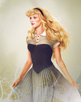 Illustration for article titled Unnervingly realistic portraits of Disney princesses as human beings